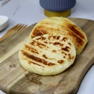 Arepas de yuca sin queso